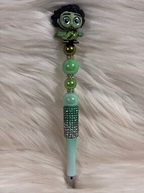 Disney Doorables Bruno Beaded Pen Handcrafted